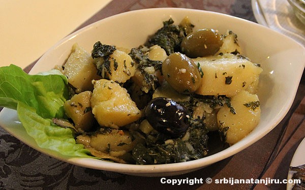 Salata: krompir sa blitvom