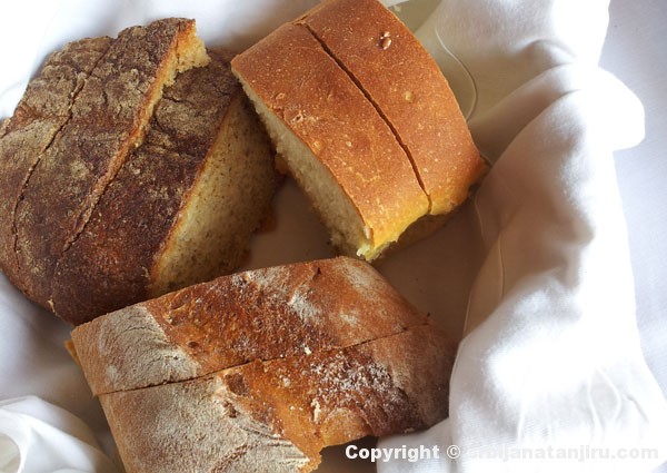 Tri vrste hleba
